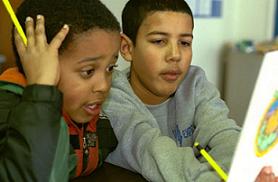 Boys Learning